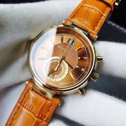 Đồng hồ nữ Michael Kors MK 2424 chính hãng màu cà phê #0273