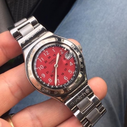 Đồng hồ Swatch  Thụy Sỹ mặt đỏ #0241